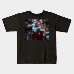 Stargazing Dragon Kids T-Shirt